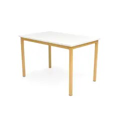 MICA - Mesa de Comedor Moderna para 4 personas en Aglomerado MDF Rectangular