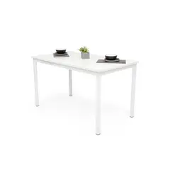 MICA - Mesa de Comedor Moderna para 6 personas en Aglomerado MDF Rectangular