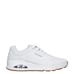 SKECHERS - Tenis para Hombre Moda Uno Stand On Air Blancos