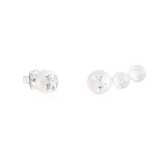 TOUS - Aretes Para Mujer con Pearl kaos Icon Plata