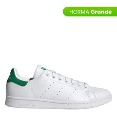 ADIDAS ORIGINALS - Tenis Moda Stan Smith Hombre Blanco Horma Grande