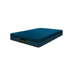 DORMILANDIA - Colchón King Firmeza Media Ortopédico Resortado con Pillow Dublín 200 x 200 cm
