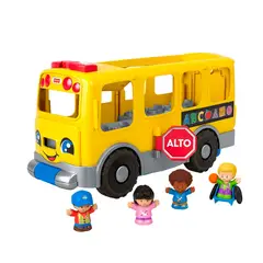 FISHER - Autobus Escolar Price Little People Haciendo Nuevos Amigos
