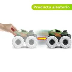 HOT WHEELS - Carro Monster Trucks 1:43 Llantas Todo Terreno Surtido: Producto Aleatorio