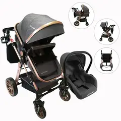 HAPPY BABY - Coches Travel System Alizze 3 en 1