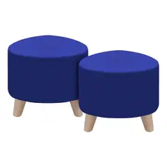 DORMILANDIA - Puff Moderno en Microfibra 28 x 30 cm