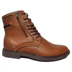 CALZADO CON ALTURA MONSERRATE - Botas en CUERO tipo york para hombre marca MONSERRATE color Alamo