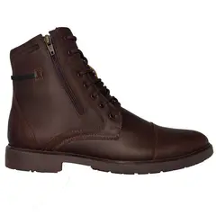 CALZADO CON ALTURA MONSERRATE - Bota en CUERO tipo casual para hombre marca monserrate oakland otoño