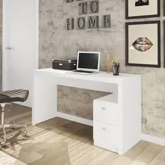 MUEBLES 2020 - Escritorio Santorini blanco