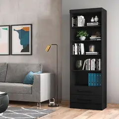 MUEBLES 2020 - Biblioteca Curitiba negro