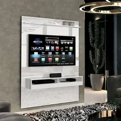 MUEBLES 2020 - Panel TV Torino 1.6 Blanco