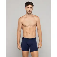REYMON - Bóxer Básico En Poliéster Semilargo Para Hombre Ref3089