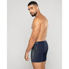 REYMON - Bóxer semilargo estampado lateral para hombre