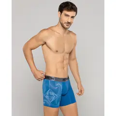 REYMON - Bóxer semilargo microfibra estampada para hombre ref 3045