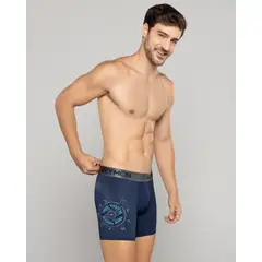 REYMON - Bóxer semilargo microfibra estampada para hombre ref 3045