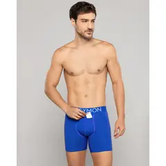 REYMON - Bóxer Semilargo Con Bolsillo De Seguridad Para Hombre Ref3040
