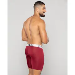 REYMON - Bóxer largo microfibra jacquard para hombre
