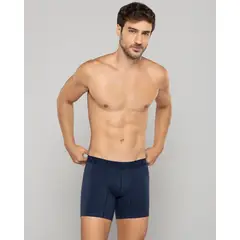 REYMON - Bóxer básico semilargo para hombre