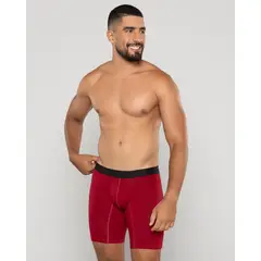 REYMON - Bóxer básico largo para hombre