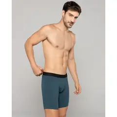 REYMON - Bóxer básico largo para hombre