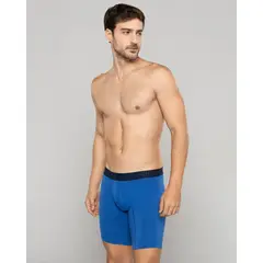 REYMON - Bóxer básico largo para hombre