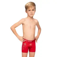 REYMON - Bóxer estampado neon para niño kd