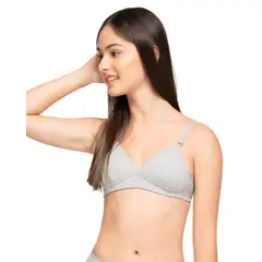 REYMON - Top acostumbrador básico unicolor para niña teen.