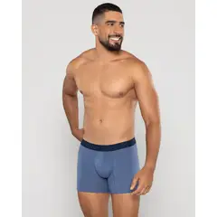 REYMON - Bóxer básico semilargo para hombre