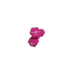 SPORTFITNESS - Mancuernas Pesas 3 Libras X 2 Unds