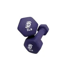 SPORTFITNESS - Pesa Mancuerna Set Por 2 Und De 5 Libras Ejercicio