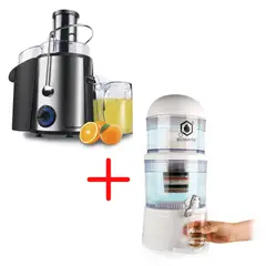 CHEF MASTER - Combo: Extractor de Jugos 850 Watts + Filtro de Agua