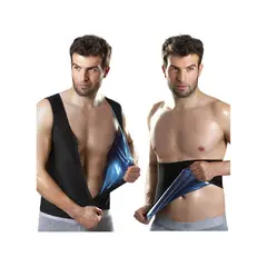 THERMO SHAPERS - Combo cinturilla hombre chaleco broches hombre