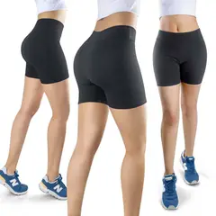 THIN & HAPPY - Combo tres licras cortas mujer.