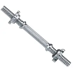 PROFIT - Barra Mancuerna Rosca - Pesas Pro-Fit- Cromada - U