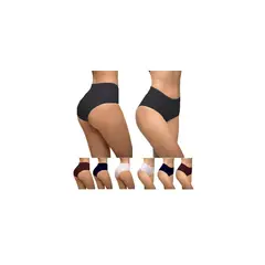 NUBY LINGERIE - Pack 4 de Panty Invisible de Tiro Alto REF:504