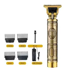 GENERICO - Maquina patillera barbera buda bz-t99 profesional recargable