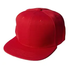 VELBROS - Gorras Planas Hombre Mujer Originales Deportivas Cachuchas - Rojo
