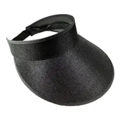 VELBROS - Gorra Visera Pava Cachucha Ala Ancha Deporte Sol - Negro