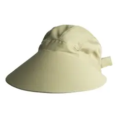 VELBROS - Gorra Visera Jardin Cachucha Ala Ancha Mujer Dama Pava - Beige