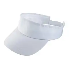 VELBROS - Gorra Visera Running Deporte Cachucha Sol Unisex - Blanco