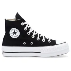 CONVERSE - Tenis Botas Chuck Taylor All-Star Hi Mujer-Negro
