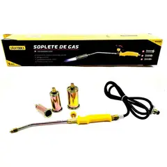 UYUSTOOLS - Soplete de gas 3 boquillas 30-40-50 + 15mt cable