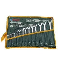 EASTMAN - Juego de llaves mixtas 14 piezas de la 8-24mm marca