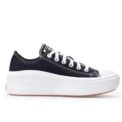 CONVERSE - Tenis Canvas Chuck Taylor All Star Move Mujer -Negro