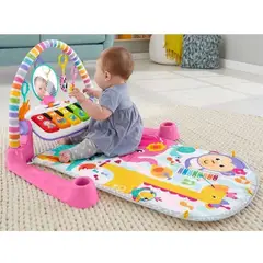 FISHER PRICE - Gimnasio Piano Bebes Color Rosado -
