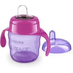 PHILIPS - Vaso con boquilla rosado avent scf551/03 200 ml