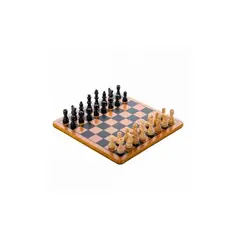 SPIN MASTER - Juego de mesa ajedrez de madera