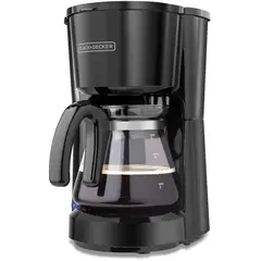 BLACK+DECKER - Cafetera 5 tazas filtro permanente