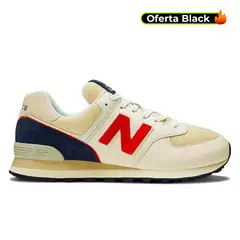 NEW BALANCE - Tenis Ml574 Para Hombre-Beige
