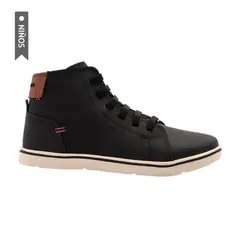 KLIN - Botas Flyer Para Niños-Negro